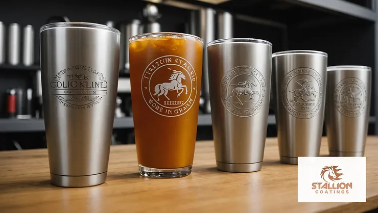 Custom laser engraving add a personal touch to everyday products and tumblers