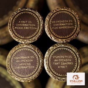 Just-the-facts-custom-slate-drink-coasters-custom-engraved-slate-coaster