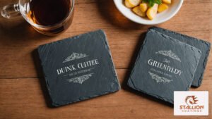 Read more about the article From Weddings to Housewarmings Why Customized Slate Drink Coasters Make Perfect Gifts