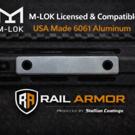 Rail Armor M-LOK Plate – Blank Customizable