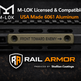 Home 35 Rail Armor M-LOK Plate – Claymore Replica “Front Toward Enemy”